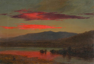Frederic Edwin Church - Sunset Hudson New York.webp