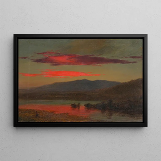 Frederic Edwin Church - Sunset Hudson New York.webp