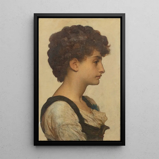 Frederic Leighton - Head of a Girl.webp