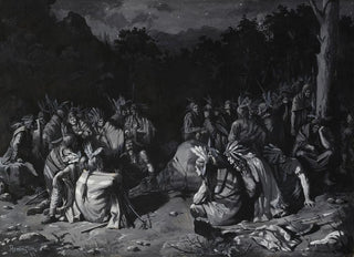 Frederic Remington - Indian Gathering.webp