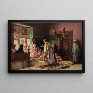 Frederick Arthur Bridgman - The Messenger.webp