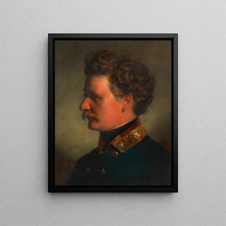Friedrich von Amerling - Joseph Georg Amerling als Major Bruder des Knstlers.webp