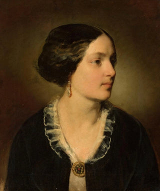 Friedrich von Amerling - Portrait of Katarzyna Potocka ne Branicka 18251907.webp