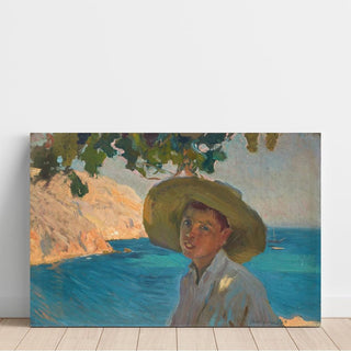 Garçon au sombrero, Jávea - Joaquín Sorolla | Reproduction Tableau Décoration murale affiche copie