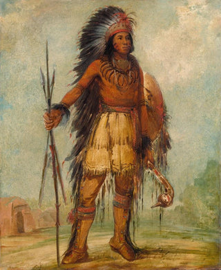 George Catlin - AWunNeWaBe Bird of Thunder.webp