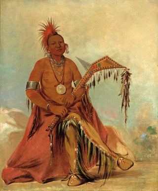 George Catlin - ClerMnt First Chief of The Tribe.webp