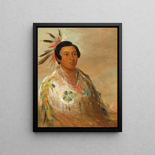 George Catlin - Heedohgeats a Young Man.webp