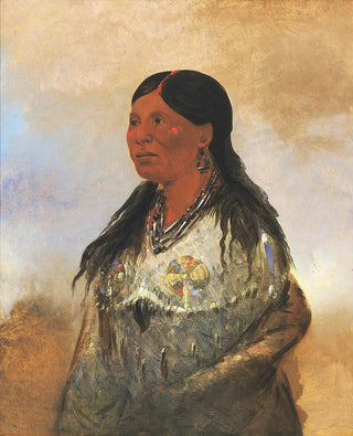 George Catlin - HnJeAPtO Wife of BearCatcher.webp