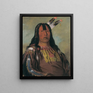George Catlin - MixKeMteSkinNa Iron Horn a Warrior.webp