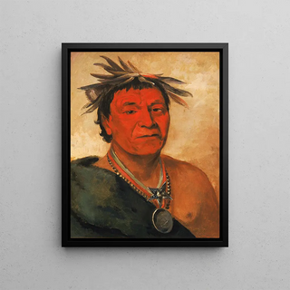 George Catlin - OHoPhSha Small Whoop a Distinguished Warrior.webp