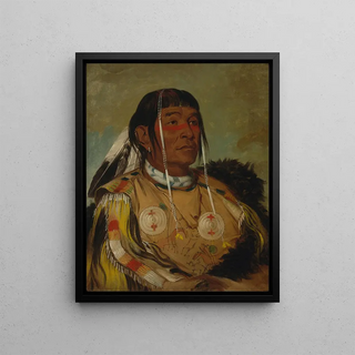 George Catlin - ShaCPay The Six Chief of The Plains Ojibwa.webp