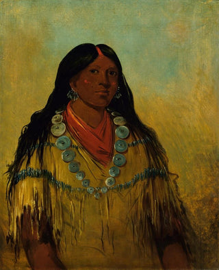 George Catlin - TchowEePtOKaw a Woman.webp