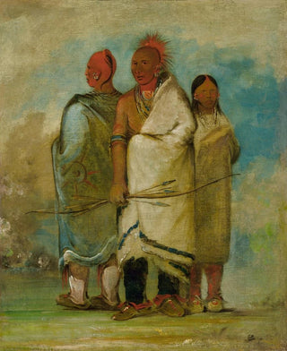 George Catlin - Three Fox Indians.webp