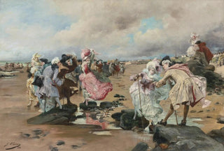 Georges Jules Victor Clairin - A Sunday at the Seaside (Case Conflict).webp