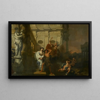 Gerard de Lairesse - De tuchtiging leidt een behoeftige.webp