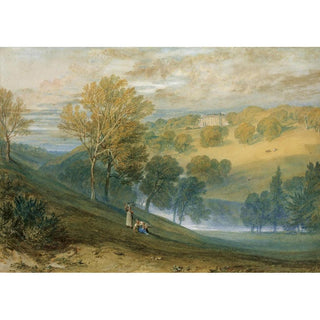Gledhow Hall, Yorkshire - Joseph Mallord William Turner | Reproduction Tableau Décoration murale affiche copie