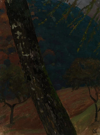 Gustav Kampmann - Baumstamm bei Obersteinbach.webp