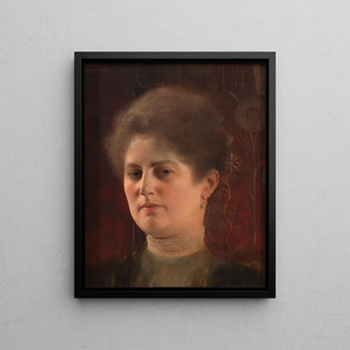 Gustav Klimt - Bildnis einer unbekannten Frau Frau Heymann.webp
