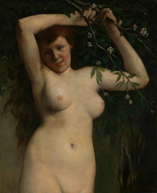 Gustave Courbet - Nude with Flowering Branch.webp