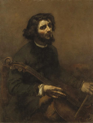 Gustave Courbet - The Cellist Selfportrait.webp