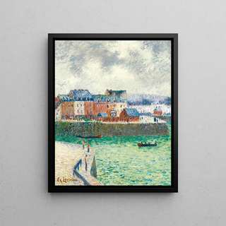 Gustave Loiseau - Le Port LavantPort De Dieppe.webp