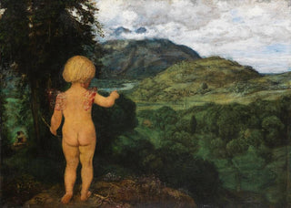 Hans Thoma - Amor erspht die Liebenden.webp