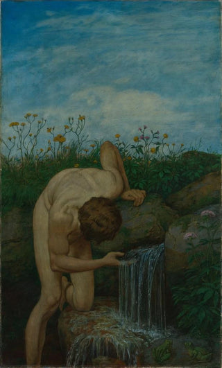 Hans Thoma - Triptychon Die Quelle.webp