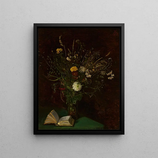 Hans Thoma - Vase with flowers.webp