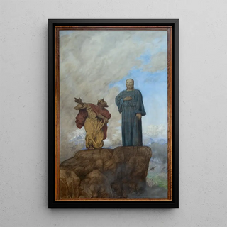 Hans Thoma - Versuchung Christi.webp