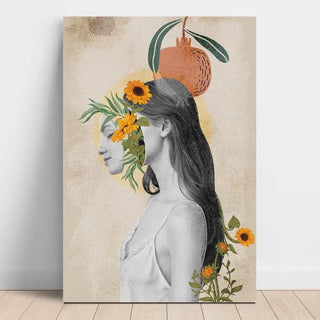 Harmonie Florale | Collage | Reproduction Tableau Décoration murale affiche copie