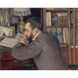 Henri Cordier - Gustave Caillebotte | Reproduction Tableau Décoration murale affiche copie