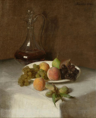Henri FantinLatour - Nature morte la carafe.webp