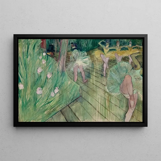 Henri de ToulouseLautrec - Ballet Scene.webp