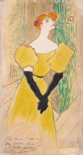 Henri de ToulouseLautrec - Yvette Guilbert.webp