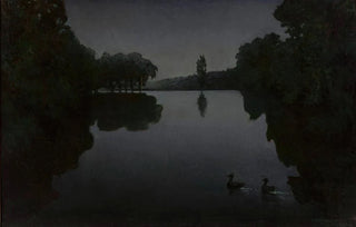 Henryk Pitkowski - Pond with ducks.webp