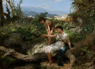 Henryk Siemiradzki - Roman idyll Fishing.webp