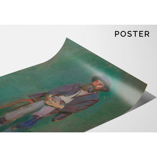 Homme Assis - Henri Matisse | Reproduction Tableau Décoration murale affiche copie