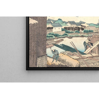 Honjo Tatekawa - Katsushika Hokusai | Reproduction Tableau Décoration murale affiche copie