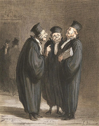 Honor Daumier - Les trois juges.webp