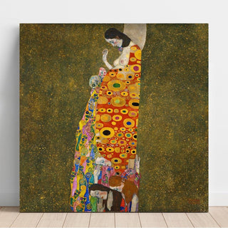 Hope, II - Gustav Klimt | Reproduction Tableau Décoration murale affiche copie