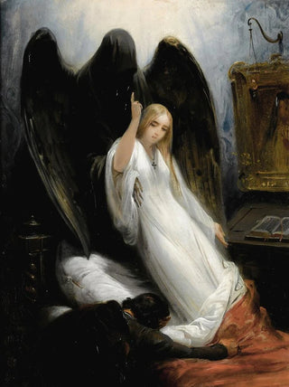 Horace Vernet - Death And The Maiden.webp