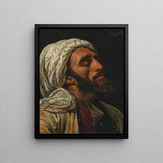 Horace Vernet - Portrait of an Arab man.webp