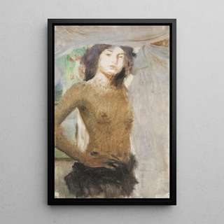 Hugo Boettinger - A Study of a Nude Girl.webp