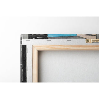 Intérieur Au Balcon de Louis Marcoussis | Reproduction Tableau Décoration murale affiche copie