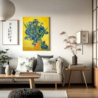 Iris - Vincent van Gogh | Reproduction Tableau Décoration murale affiche copie