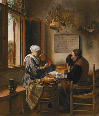 Jan Steen - The prayer before the meal.webp