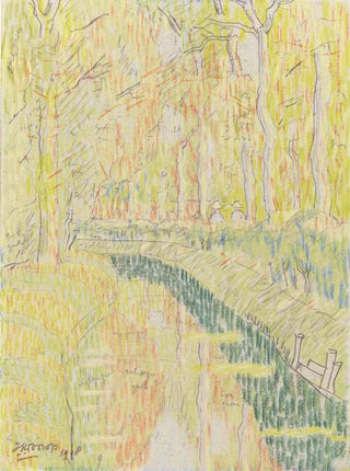 Jan Toorop - Vaart tussen bomen.webp