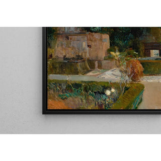 Jardin de los Adarves, Alhambra, Granada - Joaquín Sorolla | Reproduction Tableau Décoration murale affiche copie