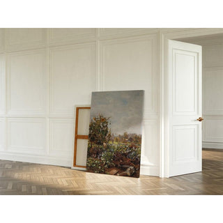 Jardin rustique - Carl Moll | Reproduction Tableau Décoration murale affiche copie