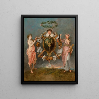 JeanAntoine Watteau - The Union Of Music And Comedy.webp